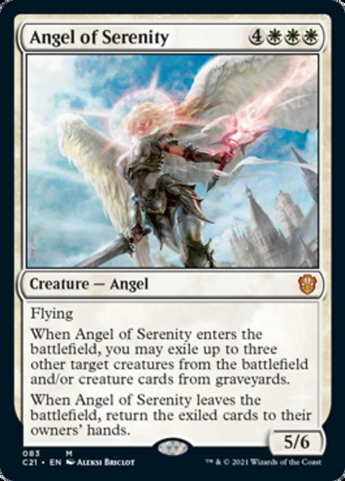 Angel of Serenity [Commander 2021] | North Valley Games