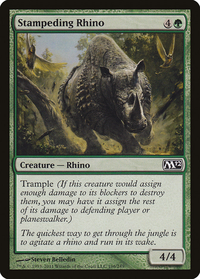 Stampeding Rhino [Magic 2012] | North Valley Games
