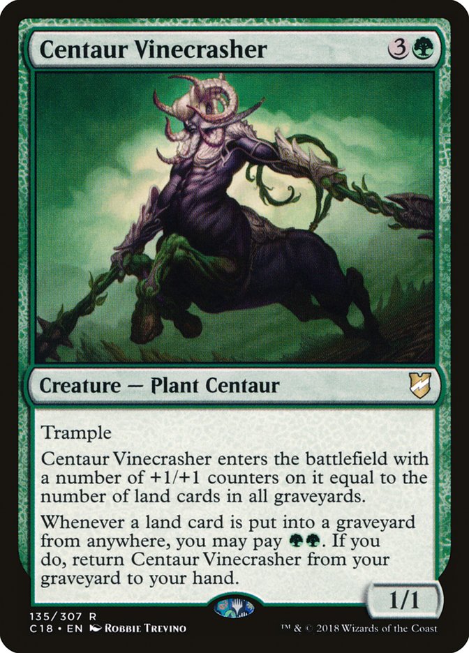 Centaur Vinecrasher [Commander 2018] | North Valley Games