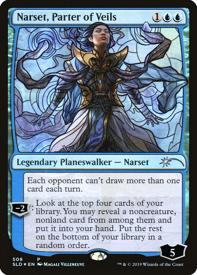 Narset, Parter of Veils (Stained Glass) [Secret Lair Drop Promos] | North Valley Games