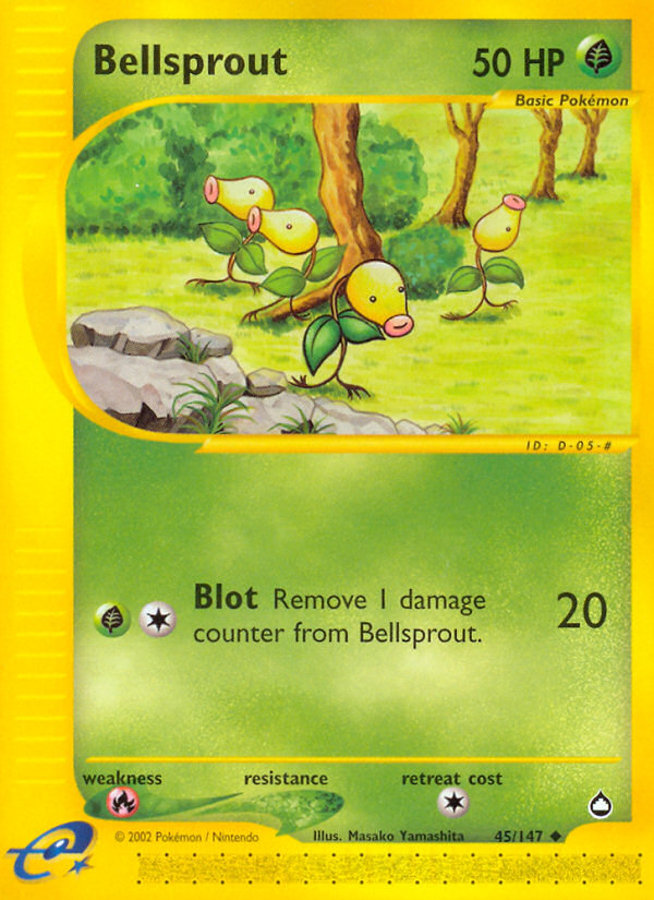 Bellsprout (45/147) [Aquapolis] | North Valley Games