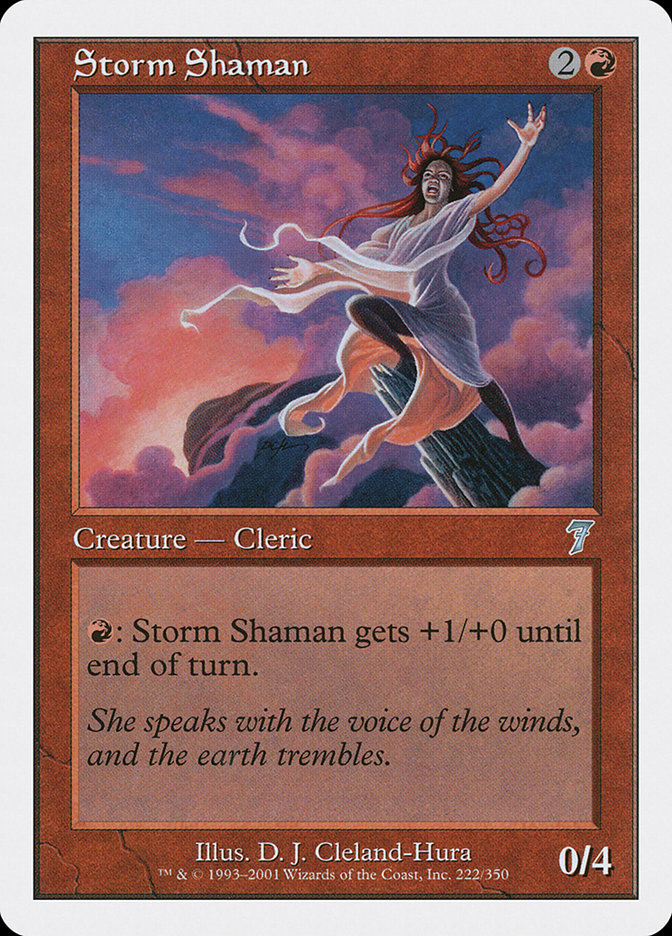 Storm Shaman [Seventh Edition] | North Valley Games