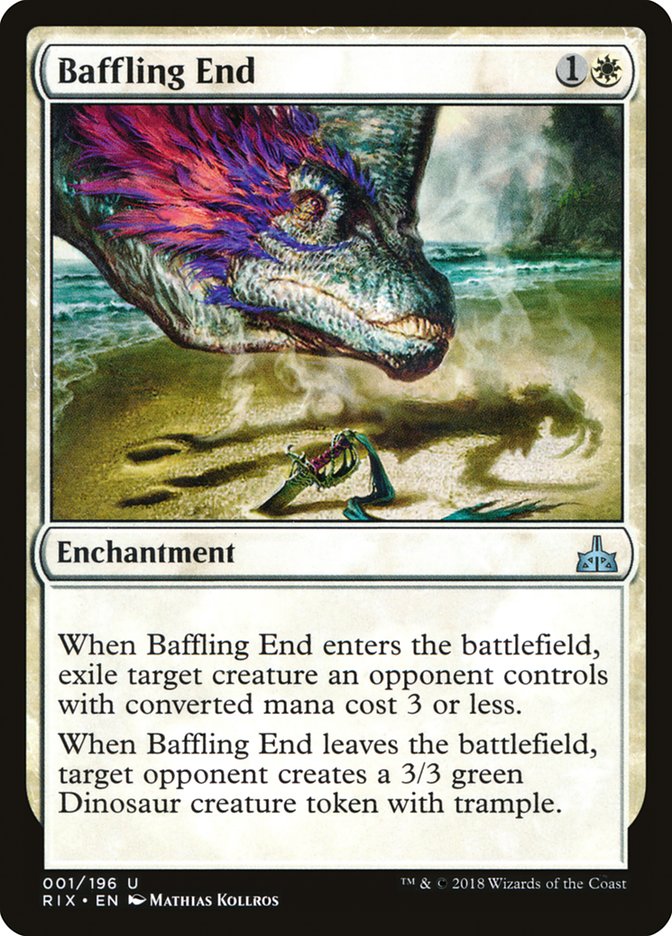 Baffling End [Rivals of Ixalan] | North Valley Games