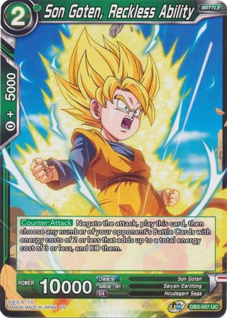 Son Goten, Reckless Ability (DB3-057) [Giant Force] | North Valley Games