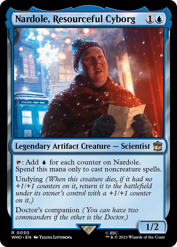 Nardole, Resourceful Cyborg [Doctor Who] | North Valley Games