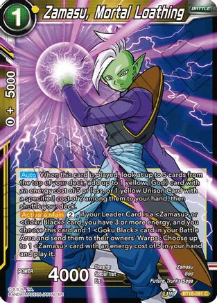 Zamasu, Mortal Loathing (BT16-091) [Realm of the Gods] | North Valley Games