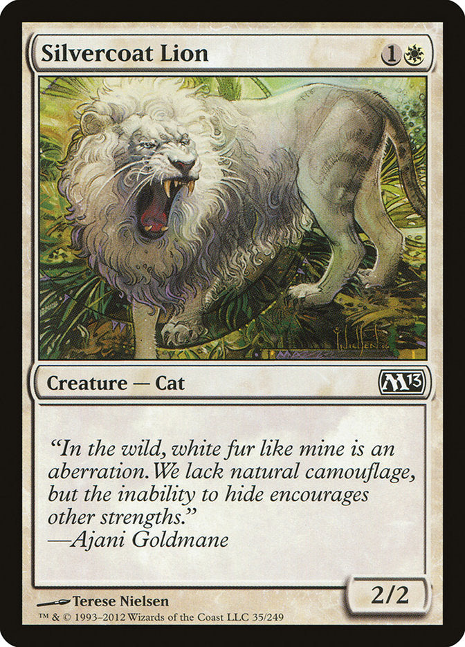 Silvercoat Lion [Magic 2013] | North Valley Games