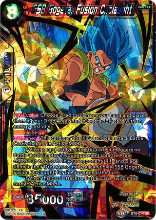 SSB Gogeta, Fusion Onslaught (BT6-014) [Destroyer Kings] | North Valley Games