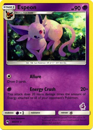 Espeon (89/214) (Mewtwo Deck) [Battle Academy 2020] | North Valley Games