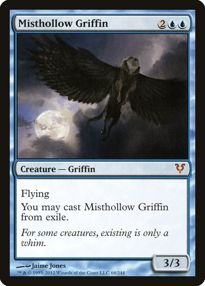 Misthollow Griffin [Avacyn Restored] | North Valley Games