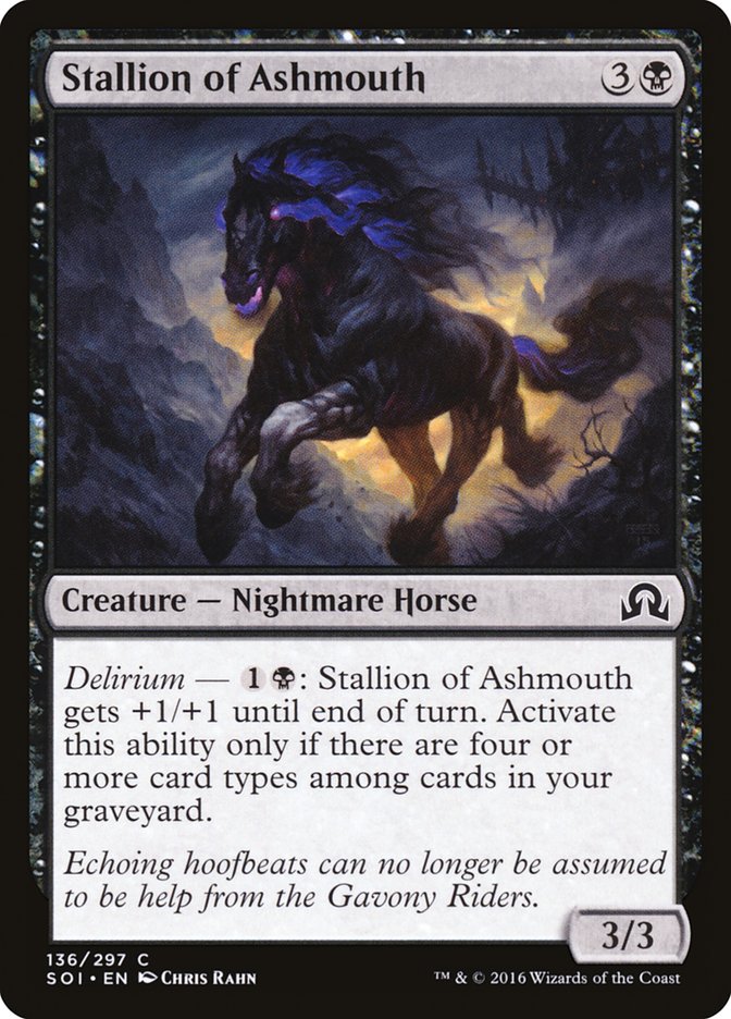 Stallion of Ashmouth [Shadows over Innistrad] | North Valley Games
