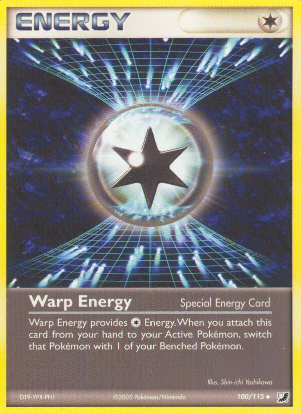 Warp Energy (100/115) [EX: Unseen Forces] | North Valley Games