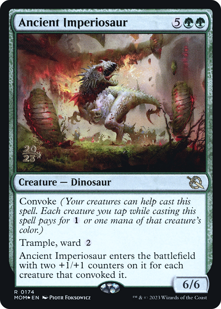 Ancient Imperiosaur [March of the Machine Prerelease Promos] | North Valley Games