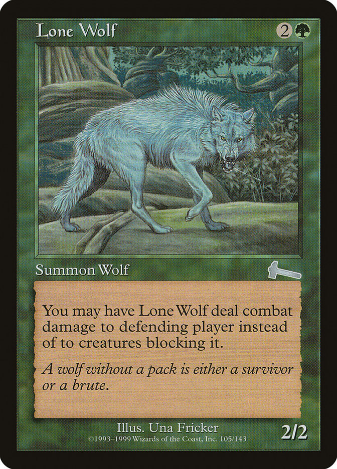 Lone Wolf [Urza's Legacy] | North Valley Games
