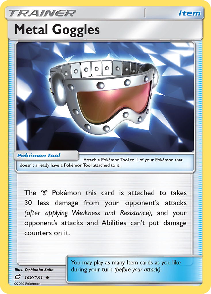 Metal Goggles (148/181) [Sun & Moon: Team Up] | North Valley Games