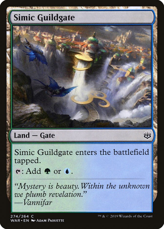 Simic Guildgate [War of the Spark] | North Valley Games