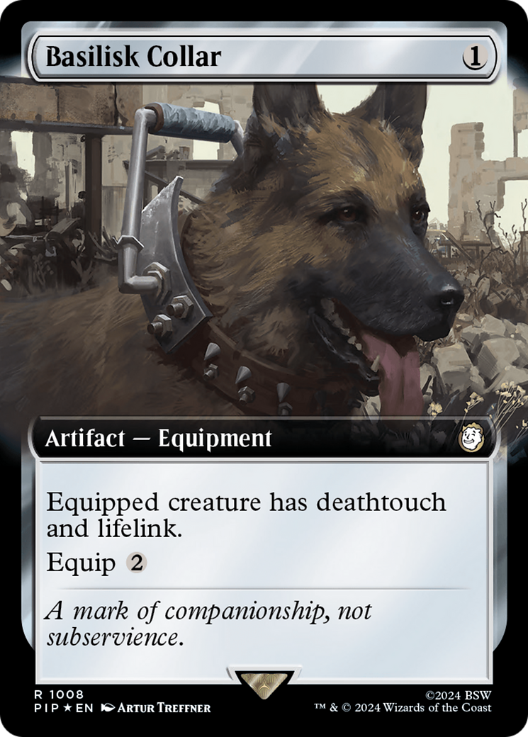 Basilisk Collar (Extended Art) (Surge Foil) [Fallout] | North Valley Games