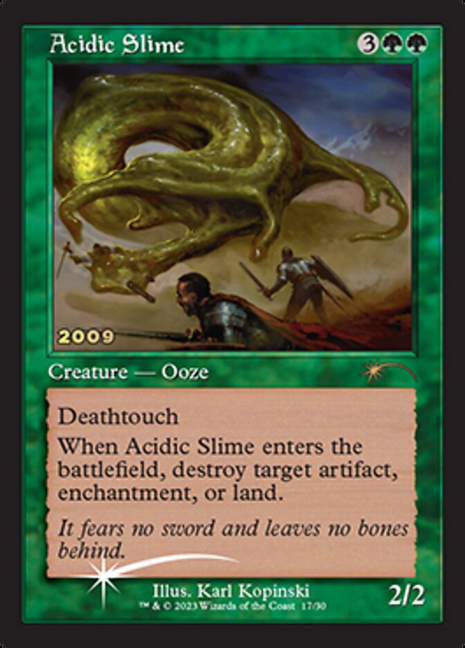 Acidic Slime [30th Anniversary Promos] | North Valley Games