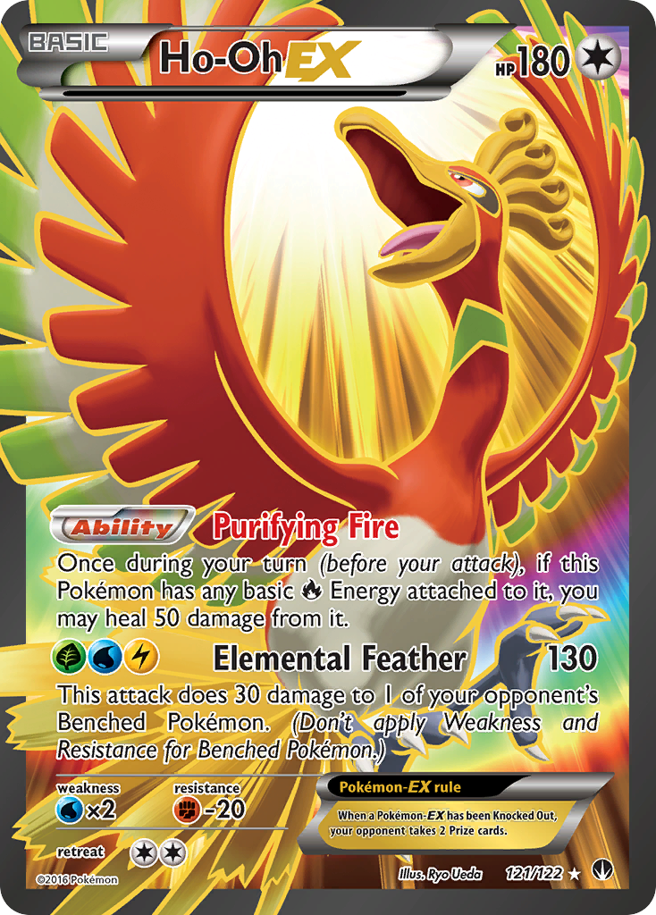 Ho-Oh EX (121/122) [XY: BREAKpoint] | North Valley Games