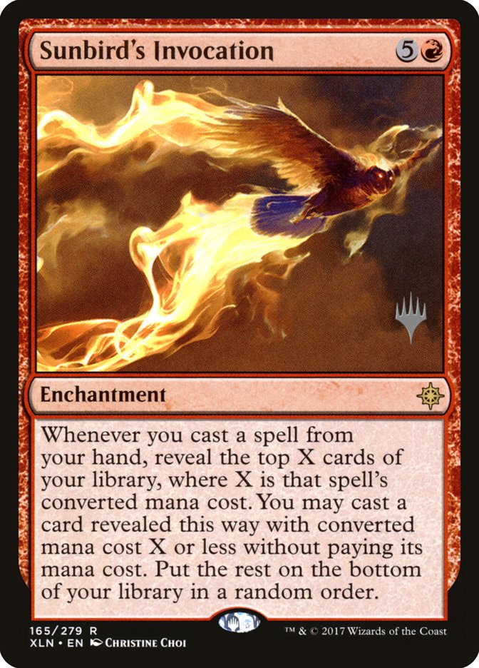 Sunbird's Invocation (Promo Pack) [Ixalan Promos] | North Valley Games