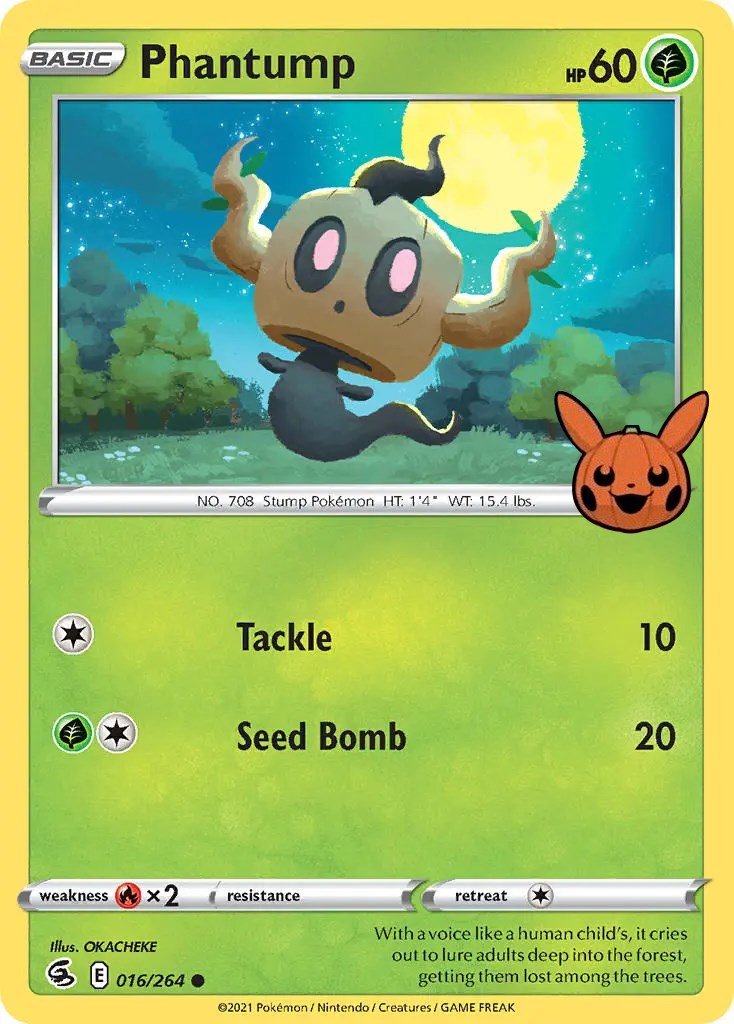 Phantump (016/264) [Trick or Trade] | North Valley Games