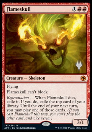 Flameskull (Promo Pack) [Dungeons & Dragons: Adventures in the Forgotten Realms Promos] | North Valley Games