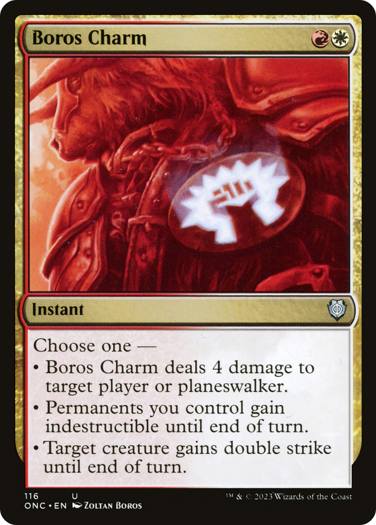 Boros Charm [Phyrexia: All Will Be One Commander] | North Valley Games