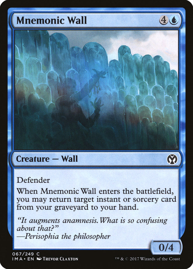 Mnemonic Wall [Iconic Masters] | North Valley Games