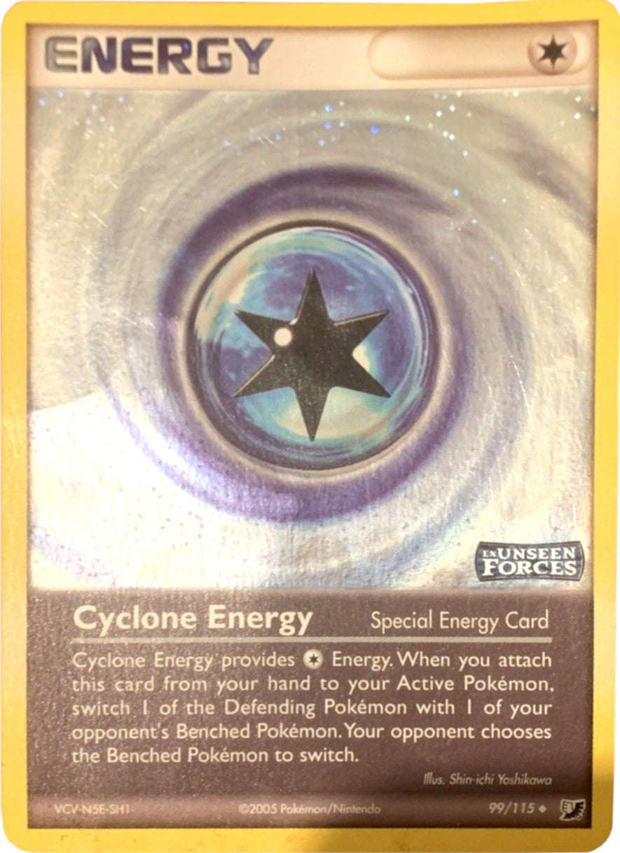 Cyclone Energy (99/115) (Stamped) [EX: Unseen Forces] | North Valley Games
