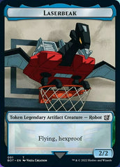Powerstone // Laserbeak Double-Sided Token [The Brothers' War Tokens] | North Valley Games