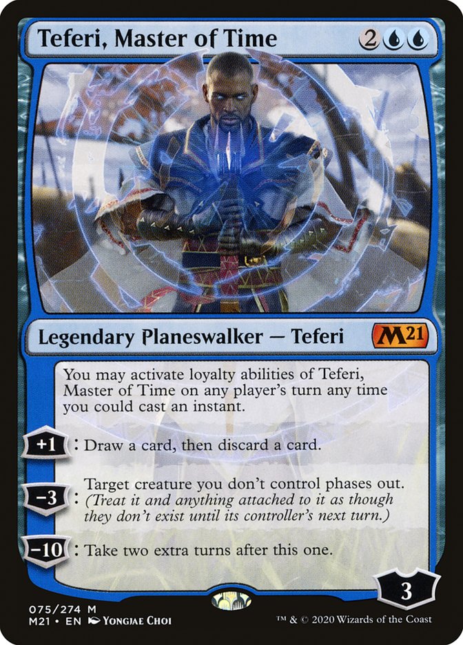 Teferi, Master of Time (075) [Core Set 2021] | North Valley Games