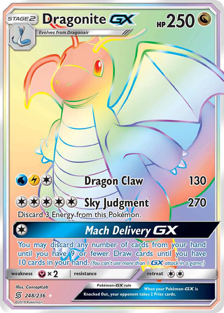 Dragonite GX (248/236) [Sun & Moon: Unified Minds] | North Valley Games