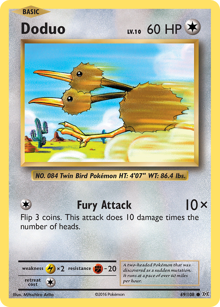 Doduo (69/108) [XY: Evolutions] | North Valley Games