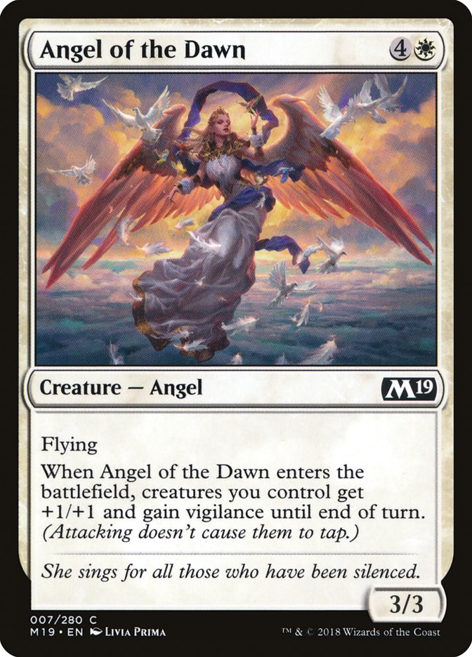 Angel of the Dawn [Core Set 2019] | North Valley Games