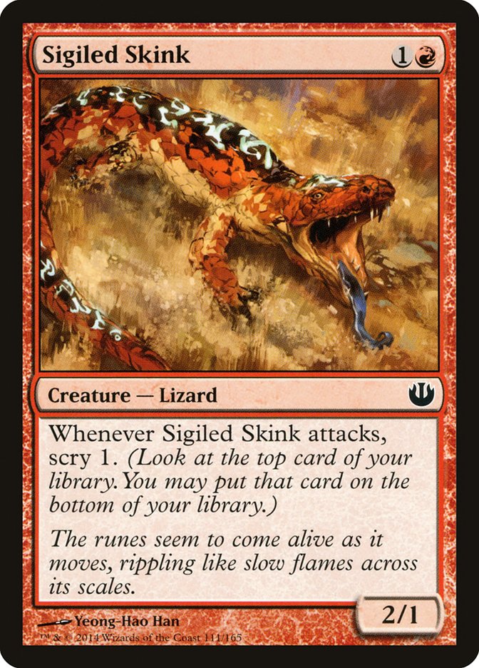 Sigiled Skink [Journey into Nyx] | North Valley Games
