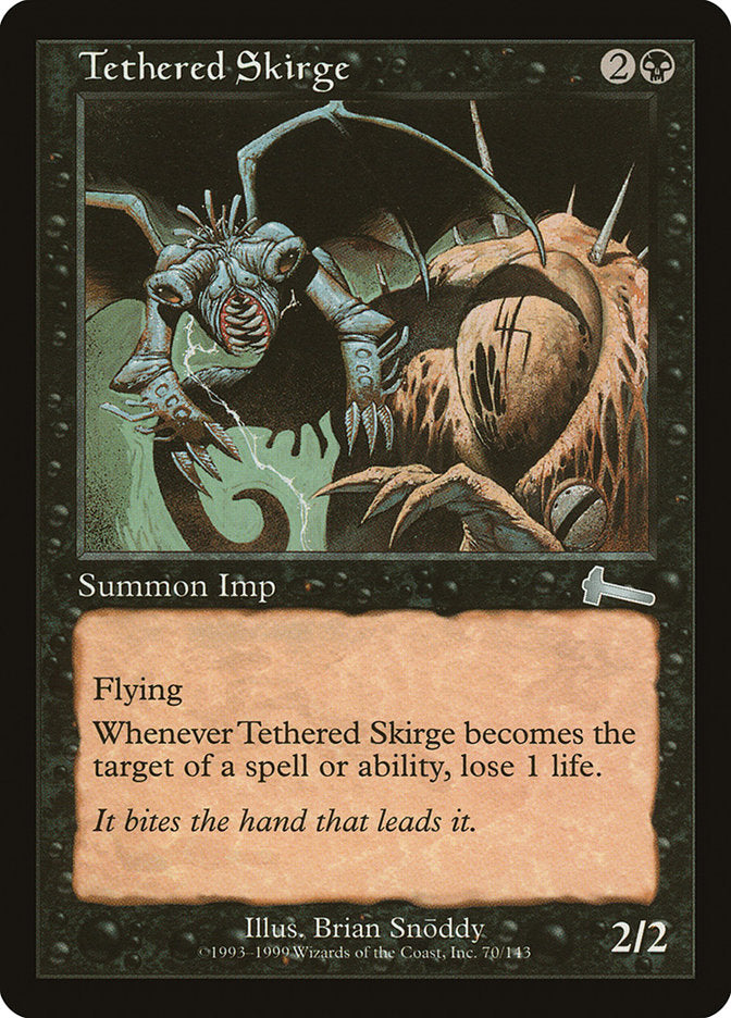 Tethered Skirge [Urza's Legacy] | North Valley Games