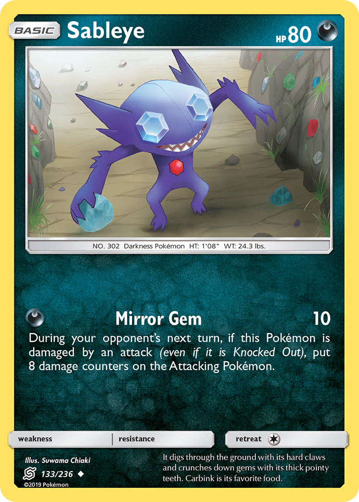 Sableye (133/236) [Sun & Moon: Unified Minds] | North Valley Games