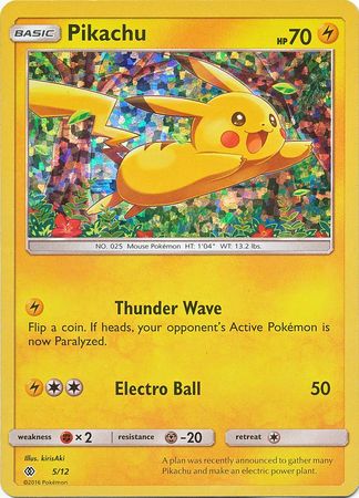 Pikachu (5/12) [McDonald's Promos: 2017 Collection] | North Valley Games