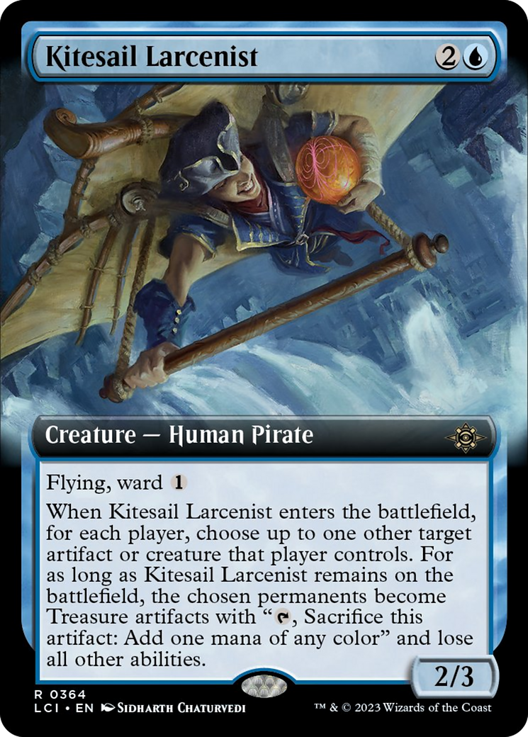 Kitesail Larcenist (Extended Art) [The Lost Caverns of Ixalan] | North Valley Games