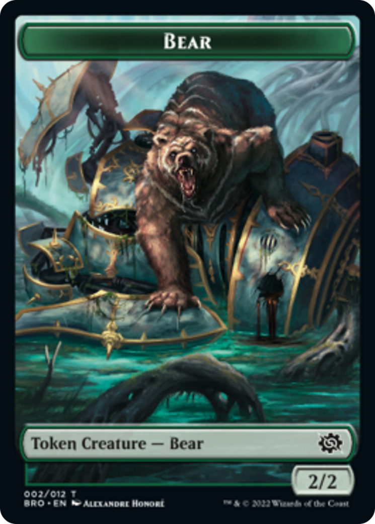 Bear Token [The Brothers' War Tokens] | North Valley Games