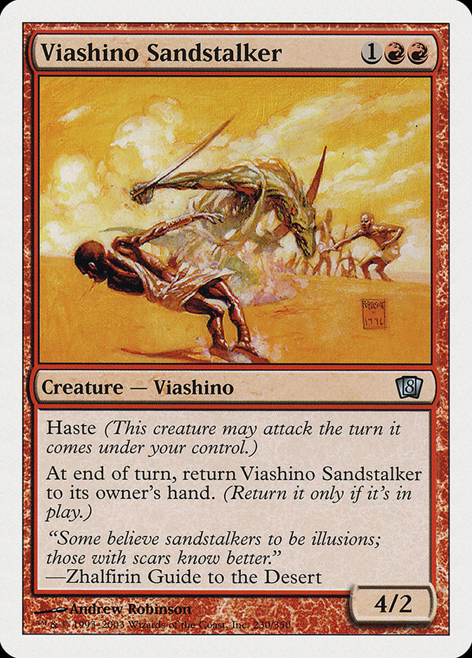 Viashino Sandstalker [Eighth Edition] | North Valley Games