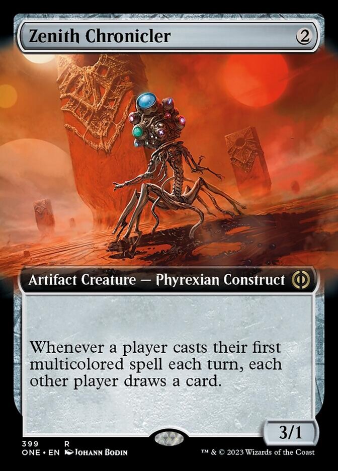 Zenith Chronicler (Extended Art) [Phyrexia: All Will Be One] | North Valley Games