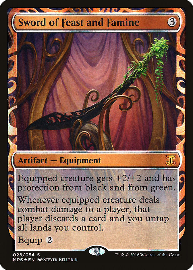 Sword of Feast and Famine [Kaladesh Inventions] | North Valley Games