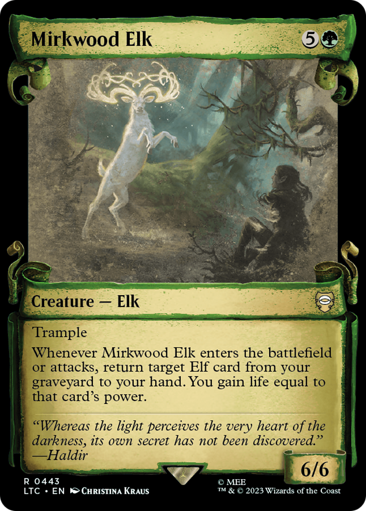 Mirkwood Elk [The Lord of the Rings: Tales of Middle-Earth Commander Showcase Scrolls] | North Valley Games