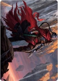Anowon, the Ruin Thief Art Card [Zendikar Rising Art Series] | North Valley Games