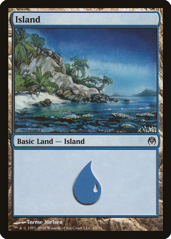 Island (68) [Duel Decks: Phyrexia vs. the Coalition] | North Valley Games