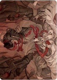 Thwart the Grave Art Card [Zendikar Rising Art Series] | North Valley Games