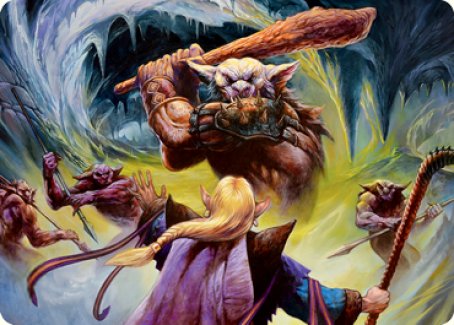 Den of the Bugbear (Dungeon Module) Art Card [Dungeons & Dragons: Adventures in the Forgotten Realms Art Series] | North Valley Games