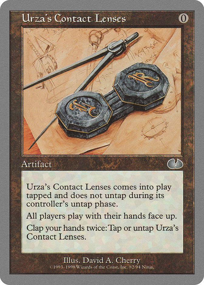 Urza's Contact Lenses [Unglued] | North Valley Games