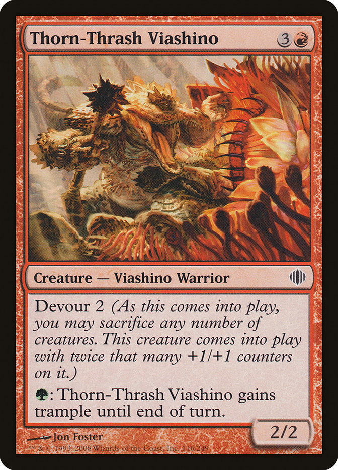 Thorn-Thrash Viashino [Shards of Alara] | North Valley Games